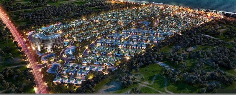 Phối cảnh một dự án bất động sản ở Mũi Né.