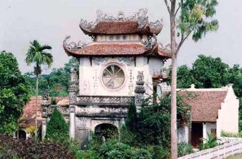 Chùa Mễ Sở vừa bị nhóm đạo trích đột nhập lấy đi bức tượng Phật bà quan thế âm nghìn tay nghìn mắt. Ảnh Tư liệu