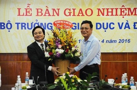 Theo Bộ trưởng Nhạ, giáo dục và đào tạo là quá trình liên tục, lâu dài.