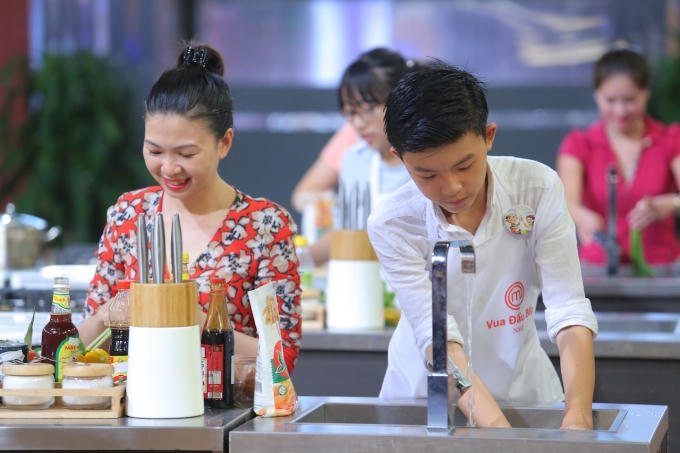 Thanh Hải và mẹ.