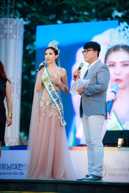Ngọc Duy&ecirc;n được H&agrave;n Quốc bổ nhiệm l&agrave;m đại sứ quảng b&aacute; Olympic m&ugrave;a Đ&ocirc;ng 2018