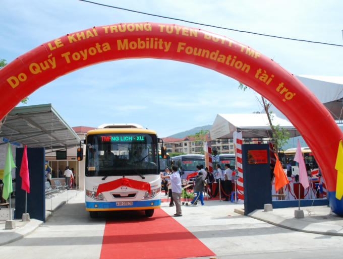 Tuyến xe bus TMF miễn phí 1 năm đầu, phục vụ tuyến nội đô thành phố