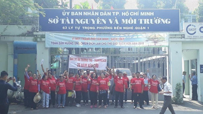 Khách hàng mua nhà tại dự án của Tranimexco kêu cứu.
