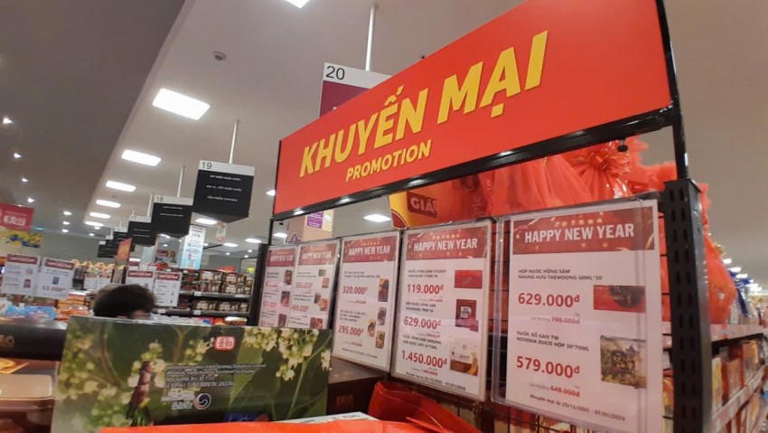 Tại dịp nghỉ lễ Dương Lịch 2026, AEON Mall Long Biên - Hà Nội áp dụng nhiều chương trình khuyến mãi với các mặt hàng giảm giá.