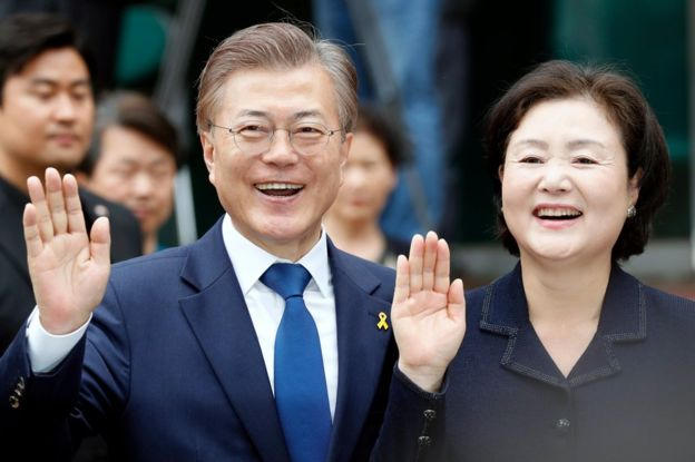 Ông Moon Jae-in là ứng viên được người dân Hàn Quốc yêu thích. (Ảnh: EPA)