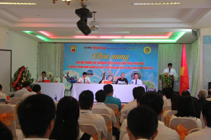 VOVINAM - Việt võ đạo tỉnh Thừ Thiên - Huế dần khẳng định vị thế và khả năng của mình sau 10 năm hoạt động.