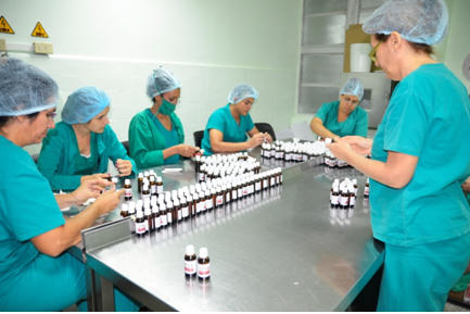 Quy trình sản xuất Vidatox được kiểm tra rất chặt chẽ, an toàn