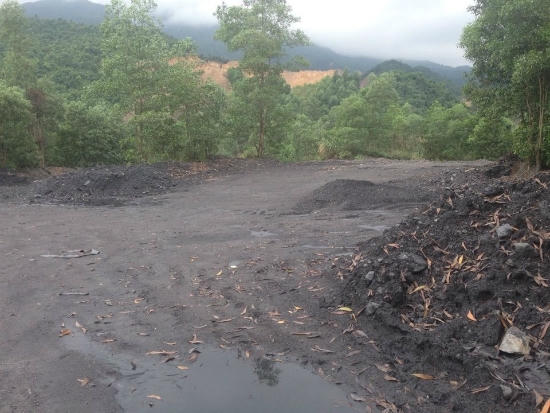 Con đường dẫn vào tiểu khu 5 (Ảnh: Quang Chính)