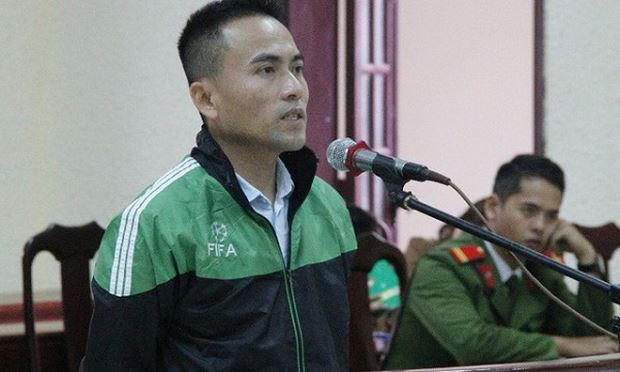 Bị cáo Mai Chiếm Thắng. (Ảnh Báo Dân trí)