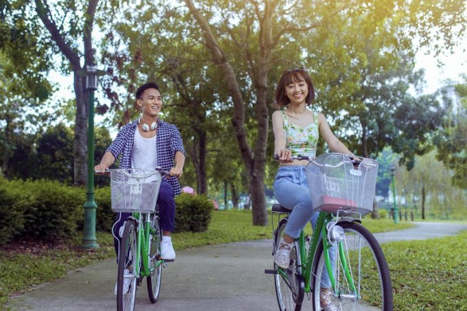 Không gian sống hòa cùng thiên nhiên.