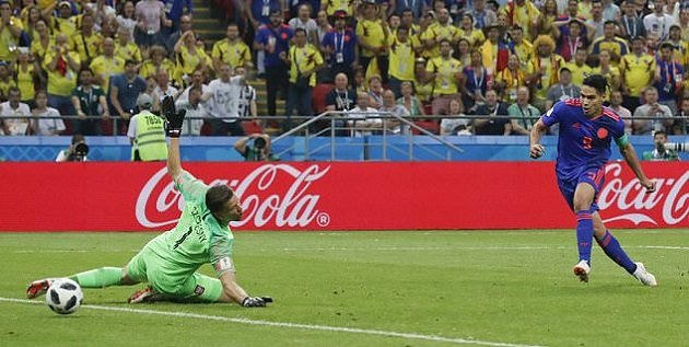 Falcao có bàn thắng đầu tiên tại đấu trường World Cup.