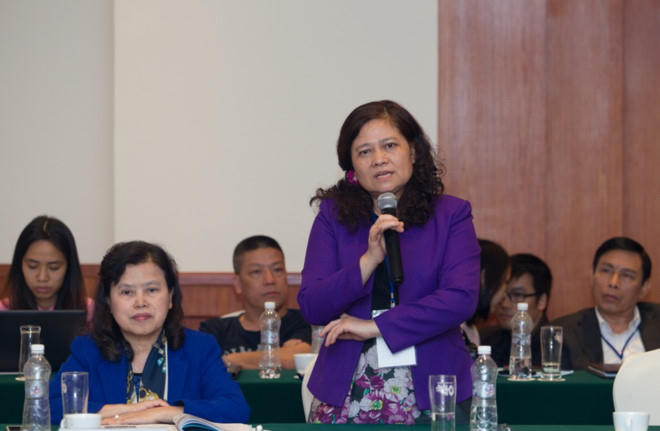 PGS.TS.Nguyễn Thị Lâm - Phó Viện trưởng viện Dinh dưỡng.