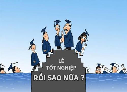 “Suy cho cùng, bằng đại học không phải là tấm vé lên ‘chuyến bay vinh quang’; nếu không có cơ sở để sử dụng, hãy cất nó đi,...”.
