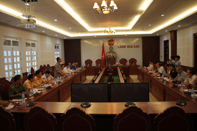 UB An toàn giao thông quốc Gia và lãnh đạo Bộ GT-VT có cuộc họp khẩn với UBND tỉnh Gia Lai cùng các Sở, ban, ngành.