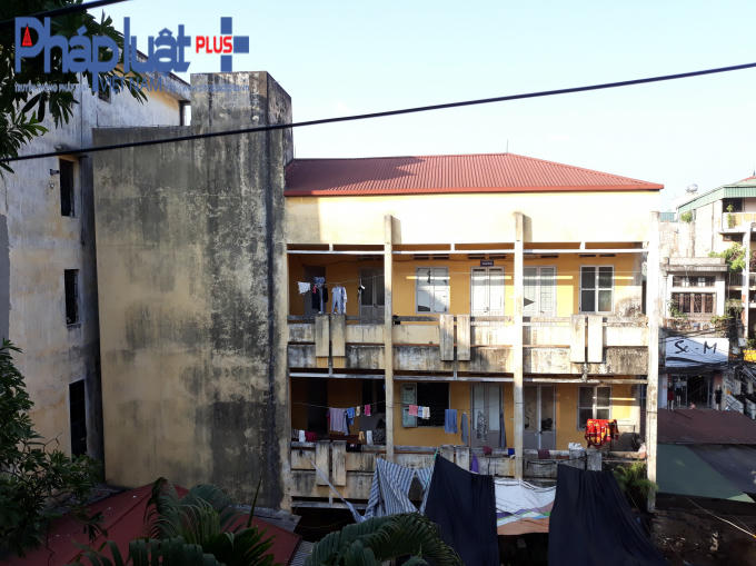 Hiện tại khu nhà cho thuê để ở.