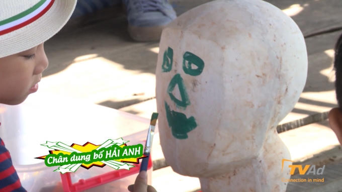 Bố ơi mình đi đâu thế mùa 3 tập 7: Hài hước tạo hình chân dung 4 ông bố của các con