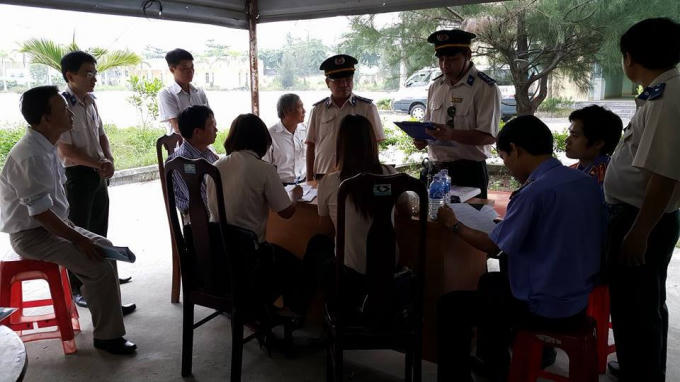 Cơ quan Thi hành án dân sự quận Liên Chiểu, Đà Nẵng công bố quyết định cưỡng chế, kê biên. (Ảnh minh họa)