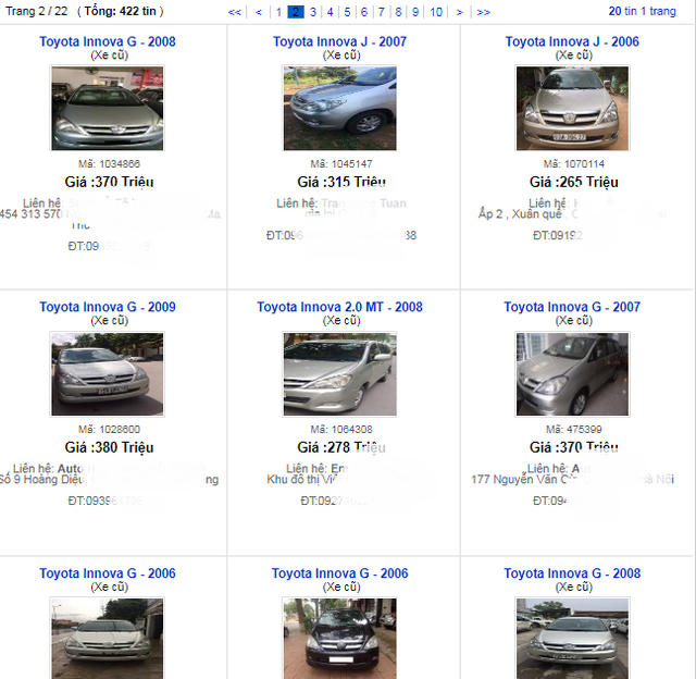 Giảm gi&aacute; kh&ocirc;ng phanh, xe cũ gi&aacute; tầm 100 triệu đồng rao b&aacute;n ồ ạt