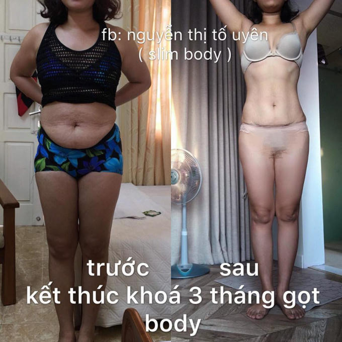 Hiệu quả trước và sau khi luyện tập.