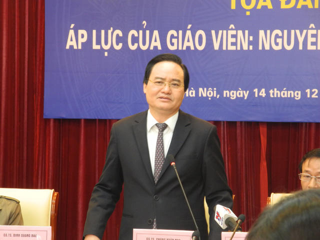 Bộ trưởng Phùng Xuân Nhạ: Mơ ước giàu từ nghề giáo khó nhưng mức thu nhập phải đảm bảo cho giáo viên yên tâm