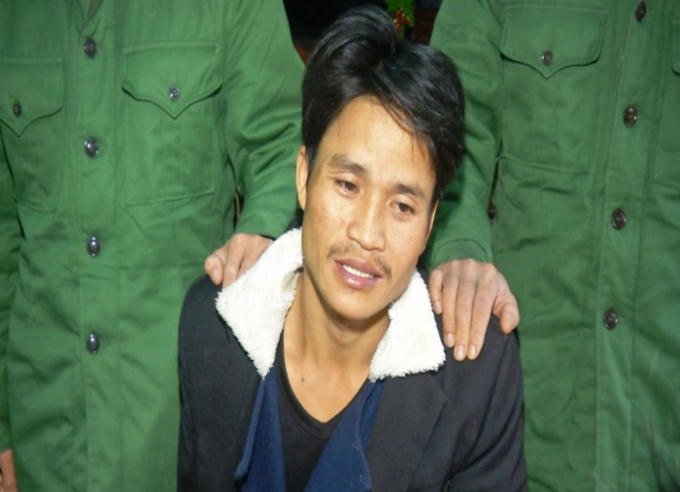 Nghi phạm Hồ Văn Tuân. (Ảnh: báo Thanh niên)