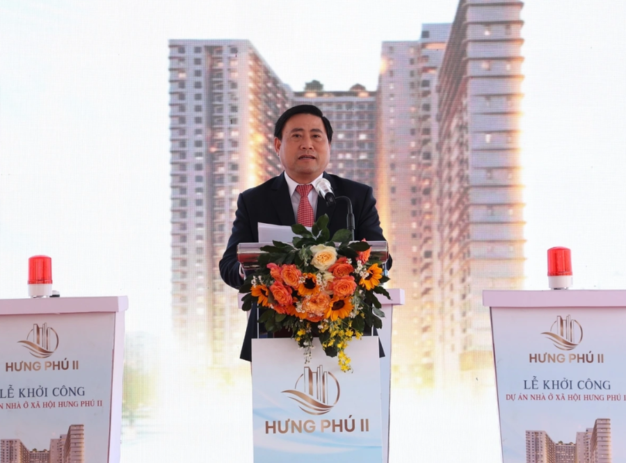 Ông Lâm Đông, Phó Bí thư Tỉnh ủy, Chủ tịch HĐND tỉnh Khánh Hòa đề nghị chủ đầu tư dự án đảm bảo chất lượng, tiến độ thi công