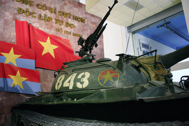 Chiếc xe tăng do Liên Xô chế tạo và viện trợ cho Việt Nam trong kháng chiến chống Mỹ.