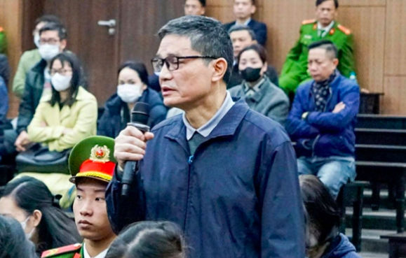 Bị cáo Nguyễn Thanh Phong.