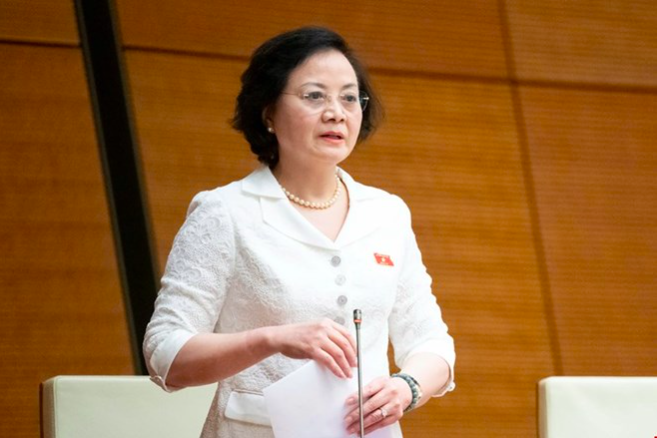 Bí thư Trung ương Đảng, Phó Thủ tướng Chính phủ Phạm Thị Thanh Trà làm Trưởng Ban Chỉ đạo quốc gia về tìm kiếm, quy tập và xác định danh tính hài cốt liệt sĩ. Ảnh: Phạm Đông