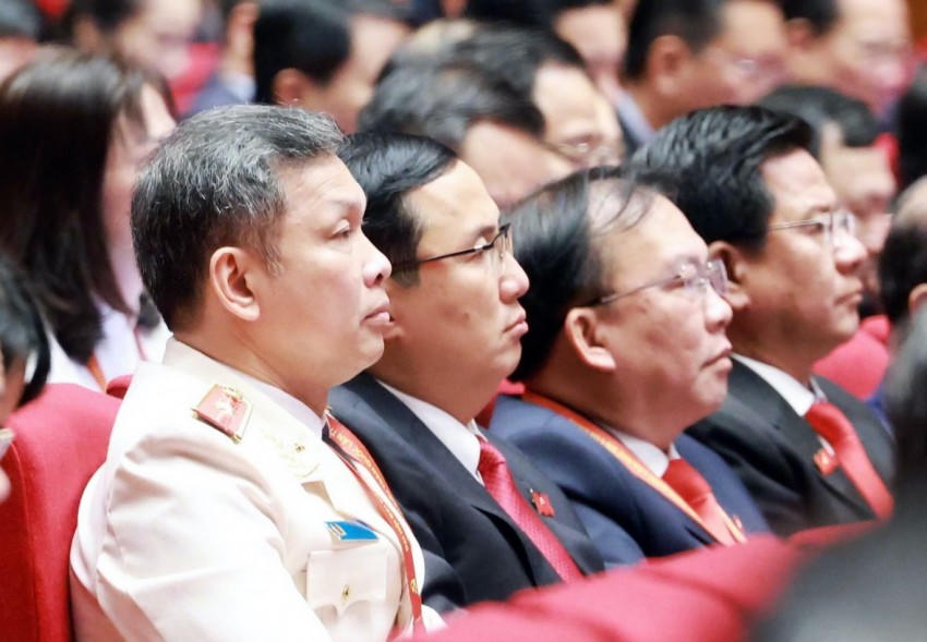 Các đại biểu dự phiên thảo luận tại hội trường về các văn kiện Đại hội, sáng 21/1. (Ảnh: TTXVN)