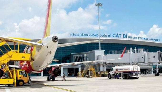 Sân bay Cát Bi, Hải Phòng được nâng cấp mở rộng.