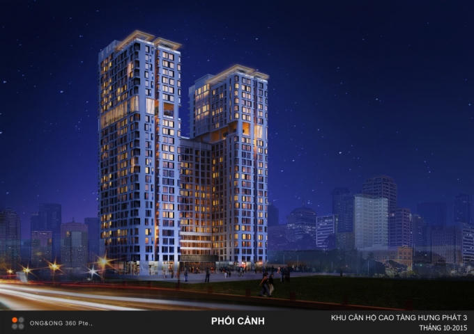 Phối cảnh dự án The Golden Star.