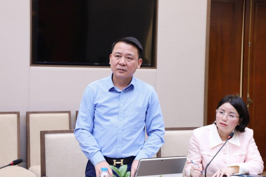 Lãnh đạo Ban Quản lý dự án đầu tư xây dựng số 1 báo cáo tình hình kế hoạch vốn và triển khai thực hiện các dự án năm 2026.