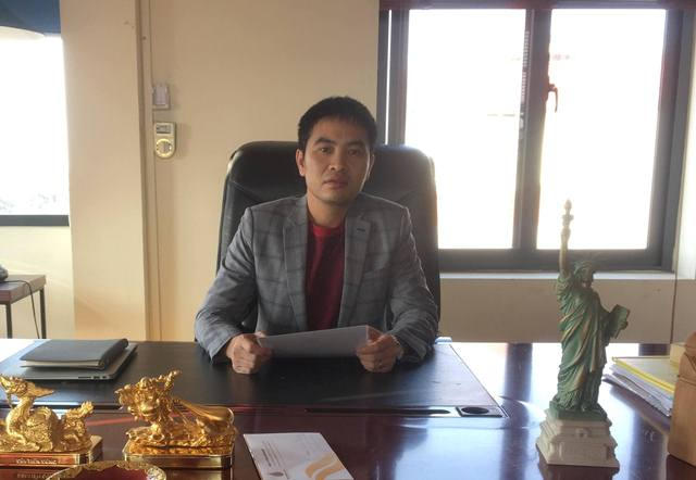 Ông Tạ Văn Thắng - Chủ tịch HĐQT Công ty Cổ phần Bát Tràng Family kiêm tác giả tác phẩm “Lộc linh tam hợp – Linh khí hội tụ”
