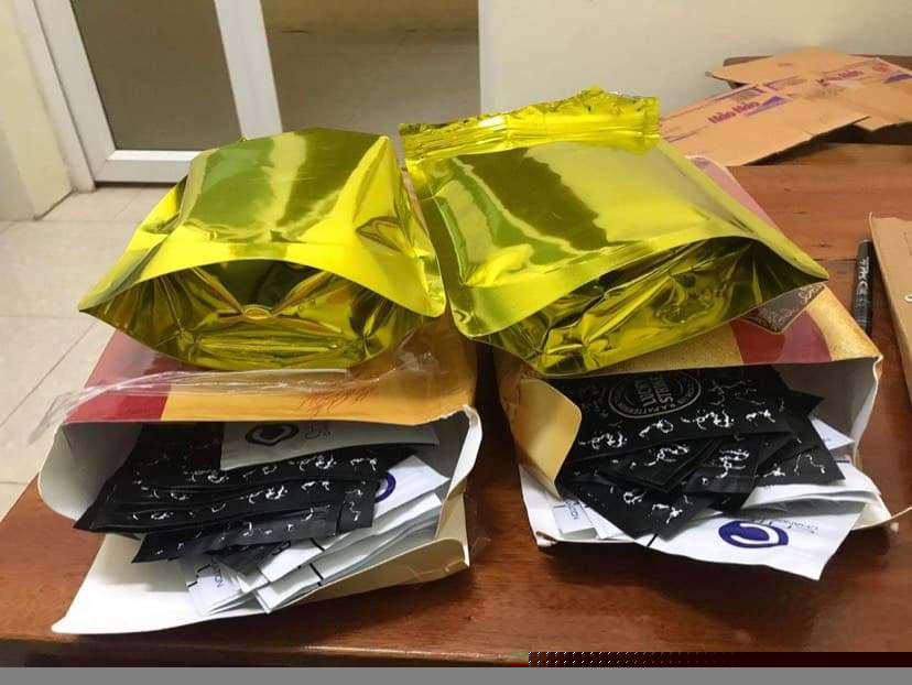 Tang vật thu giữ được.