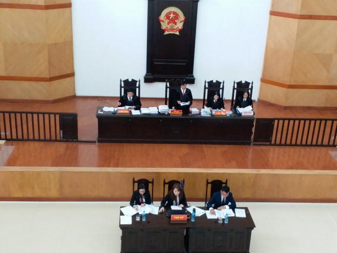 HĐXX tuyên án đối với các bị cáo.