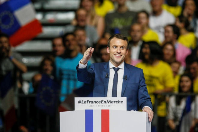 Ông Emmanuel Macron trở thành tổng thống trẻ nhất trong lịch sử nước Pháp. (Ảnh: Reuters)