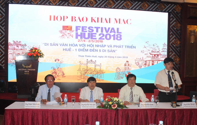 Buổi họp báo diễn ra chiều ngày 26/5.