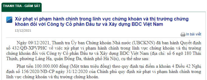 cong ty BDC