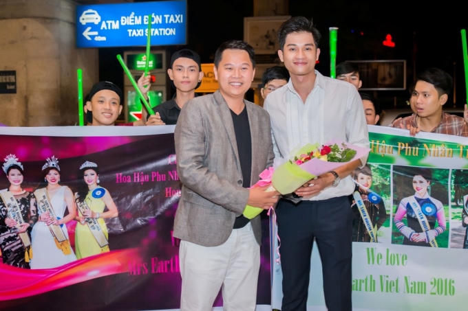 Đinh Minh Quân và Phó BTC Duy Cổ.