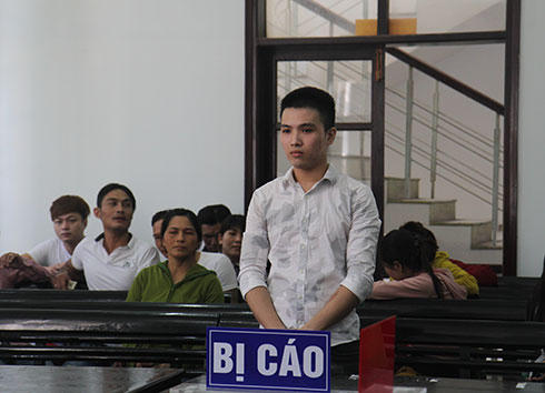 Bị cáo Dương Minh Tiến ( Ảnh: N.V).