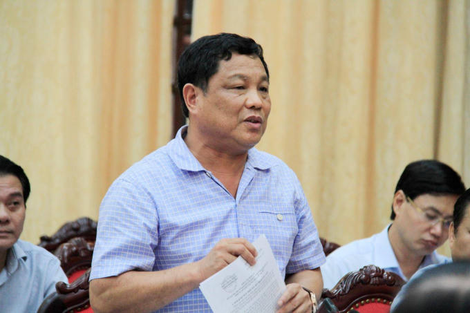 Chủ nhiệm UB Kiểm tra Thành ủy Hà Nội Trần Quang Cảnh.