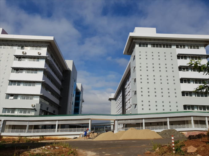 Hiên vẫn chưa rõ ngày bàn giao dự án BVĐK Vùng Tây Nguyên vì một số hạng mục bổ sung chưa hoàn thành.