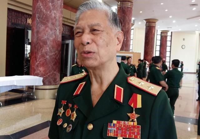 Trung tướng Đặng Quân Thụy (ảnh X.H).