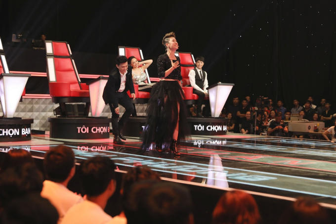 The Voice 2018: Thu Phương chặn Lam Trường t&igrave;nh bạn 20 năm ch&iacute;nh thức chuyển sang chế độ