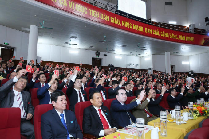 Đại hội Đại biểu Đảng bộ tỉnh Hà Tĩnh lần thứ XIX