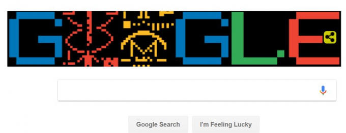 Trang chủ Google kỷ niệm 44 năm "Thông điệp Arecibo"