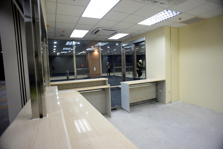 Phòng làm việc của nhân viên an ninh, kiểm soát vé, hỗ trợ hành khách