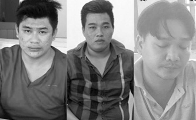 Các đối tượng Tài, Phú và Hùng.
