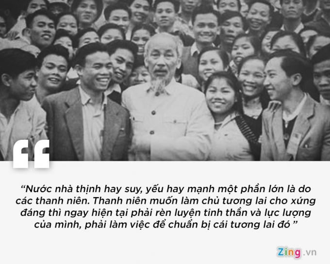 19/5, nhớ lời B&aacute;c Hồ dặn người trẻ